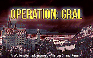 Operation: Gral - Title Screen