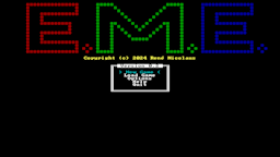 E.M.E. - Main Menu