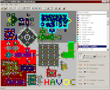 Havoc's Wolf3D Editor Screenshot