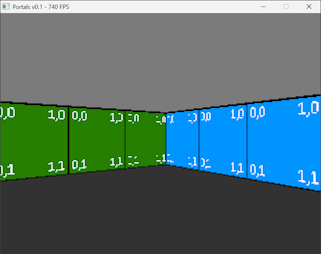 Incorporated code to render tiling textures onto the walls.