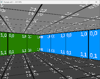 Incorporated code to render tiling textures for both floors and ceilings.